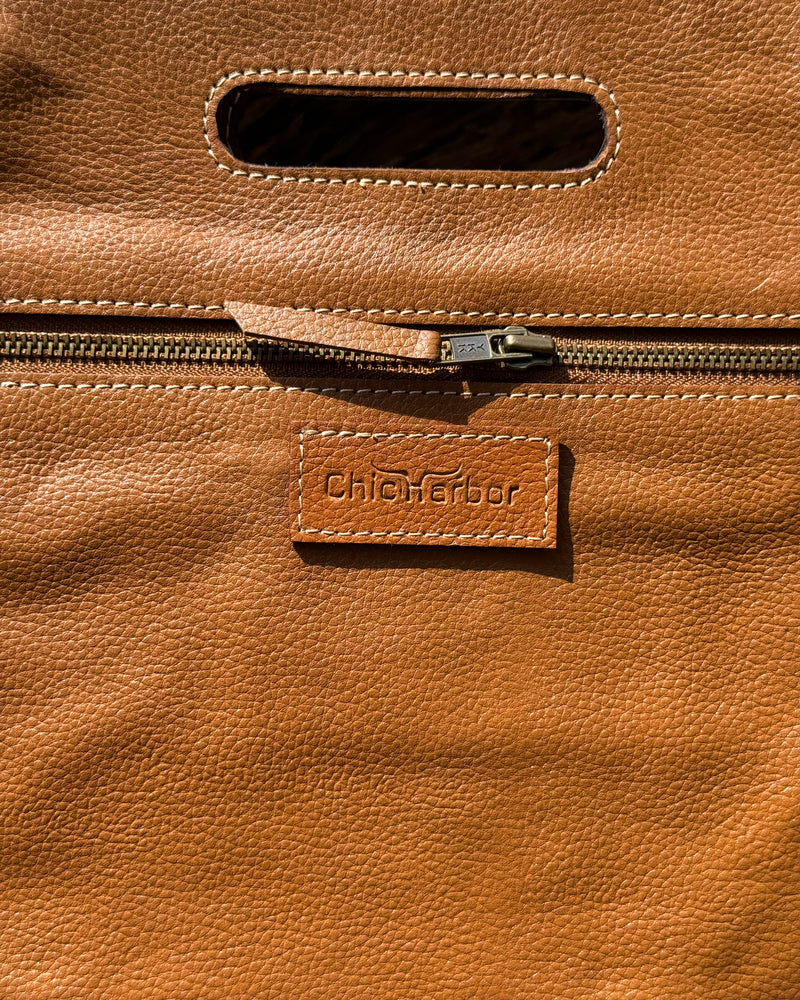 Handcrafted Cowhide Fringe Crossbody Bag