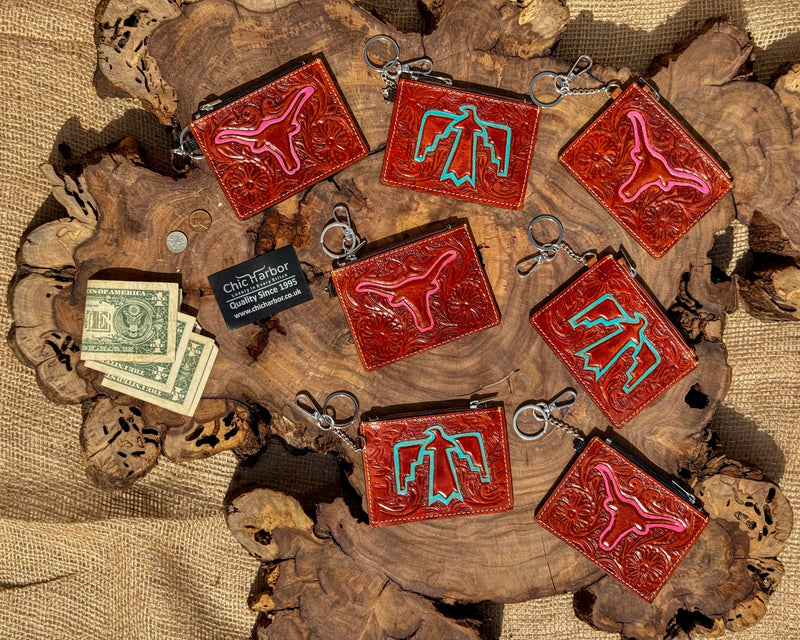 Chic Harbor Leather Card & Coin Wallet — A Thoughtful Gift for Everyday Use