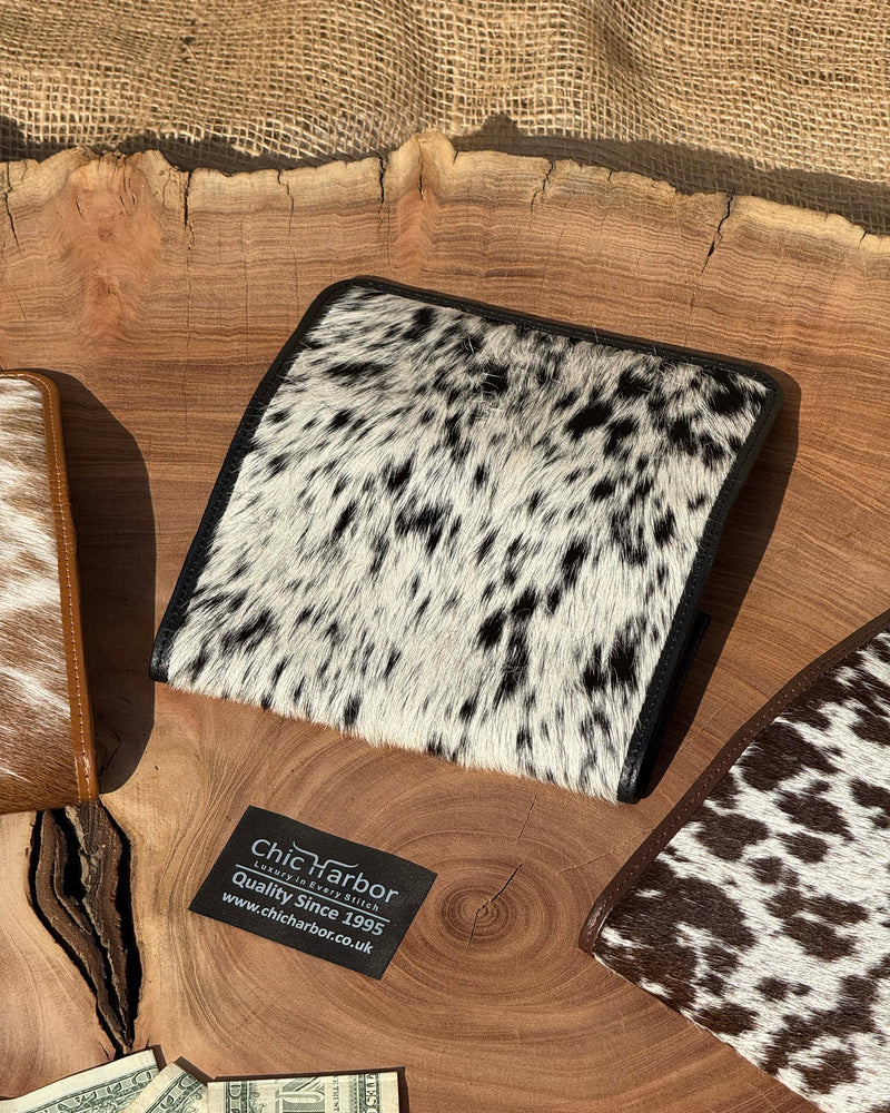 Unisex Cowhide Long Wallet — Premium Handcrafted Leather Design