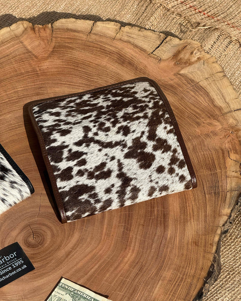 Classic Cowhide Long Wallet