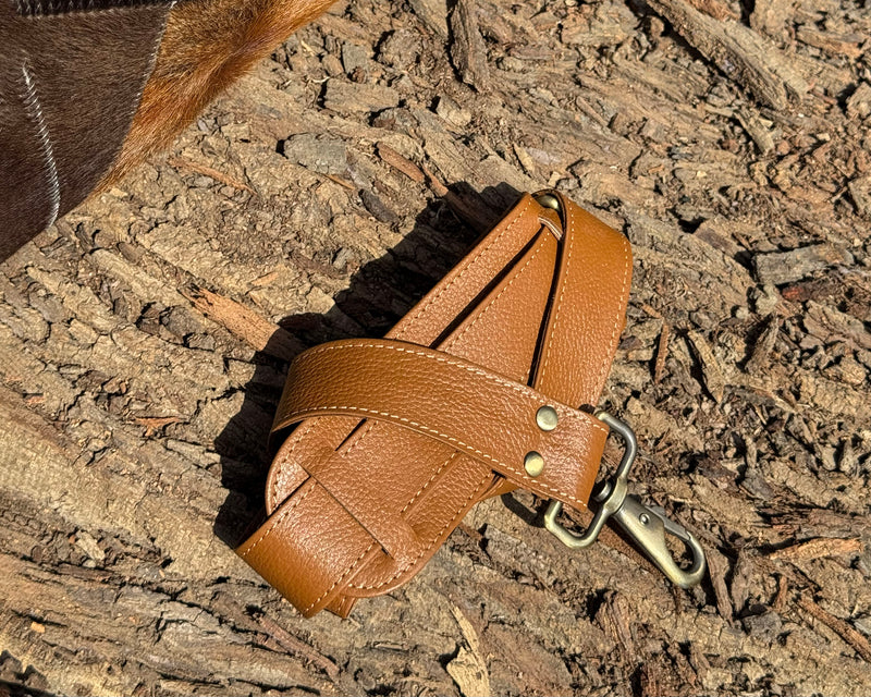 Premium Hair-On Hide Duffle Bag